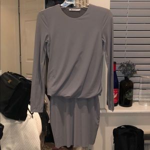 Alexander Wang long-sleeve mini dress